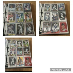 野球カードセット　ファイル付きの画像