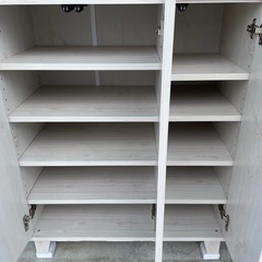 国産 完成品 シューズボックス 幅74 ハイタイプ 消臭・脱臭機能付 大川家具 薄型 スリム 収納 靴入れ シューズbox 洗える 可動棚 靴箱 玄関収納 下足箱 木製 下駄箱 シューズラック 日本製　の画像