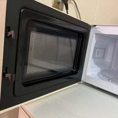 電子レンジ　ユアサプライムス　白の画像