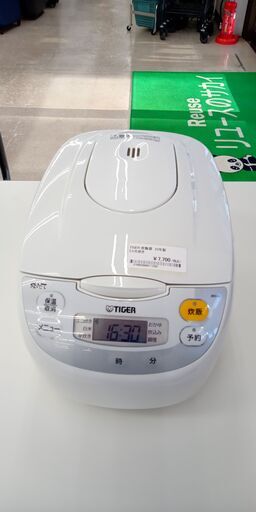 ★リユースのサカイ高崎店★TJ14819 TIGER 炊飯器 5.5合 2023年製 動作確認／クリーニング済み
