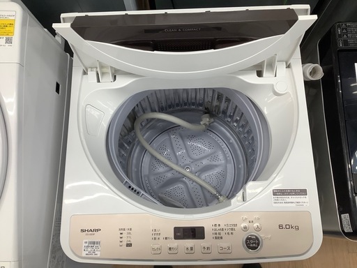 SHARP 全自動洗濯機 6.0kg ES-GE6F | ヤマダウェブコム