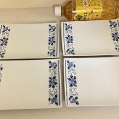 NARUMI Charmant長方形皿4枚セットの画像