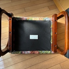 花柄思いやり座椅子の画像