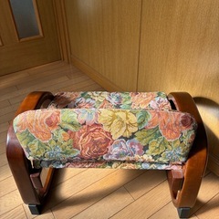 花柄思いやり座椅子の画像