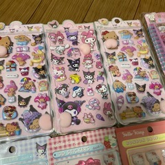 ボンボンドロップシール、ノートセットの画像