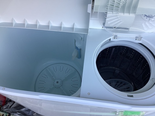 ‘20 ハイアール 二槽式 洗濯機 5.5kg JW-W55E 管7260319AK (ベストバイ 静岡県袋井市)