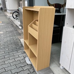 ニトリ　ランドセルラック　マス　LBR ブラウンの画像