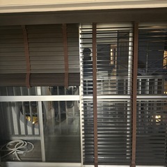 木製ブラインドの画像