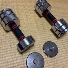可変式ダンベル！10キロ　美品の画像