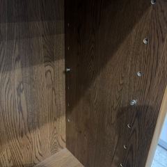 木目調　本棚　収納家具の画像
