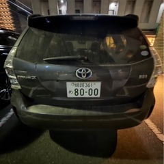 プリウスα 12万km R9.8月　不具合なし　傷は所々ありの画像