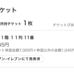 【チケット】相川七瀬  コンサート日本特殊陶業市民会館の画像
