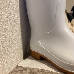 【決まりました】白 長靴の画像