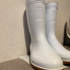 【決まりました】白 長靴の画像
