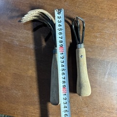 【2本セット】園芸・潮干狩り用 熊手（大小セット）の画像