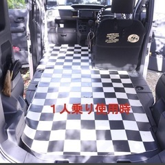 2020年　ハイゼットキャディー　シングル車中泊仕様の画像