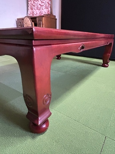 カリモク家具 木製こたつテーブル　こたつ　コタツ　炬燵　カリモク　ふとんレスこたつ　布団レス　木目調　岐阜市発