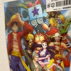 🔶ワンピース🔶ONE PIECE🔶3D下敷きの画像