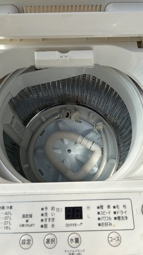 洗濯機　YAMADA SELECT YWM-T45H1