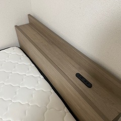 	 RASIK ベッド シングル ポケットコイルマットレス付きの画像