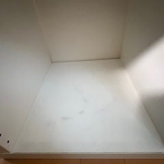 【組立不要】カラーボックス　ホワイトシェルフ　4段の画像