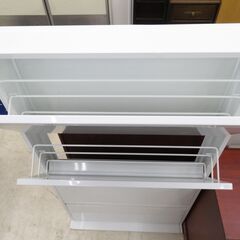 北海道 千歳市/恵庭市 近郊配送 薄型 シューズラック ホワイト 靴入れ 店頭でのお受渡し大歓迎の画像