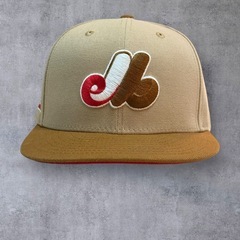 【美品】NEWERA 59FIFTY 7 1/4 エクスポズ バーントウッドの画像