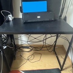 3月23日まで限定《無料》棚付きデスク(単品可)の画像