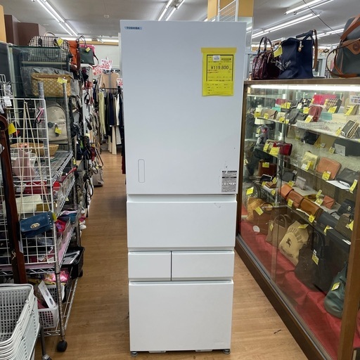 ☆ドリーム荒牧店☆ジモティー割引有☆【クリーニング済み】東芝/5ドア冷蔵庫/GR-W500GTM/501L/2024年製/中古品