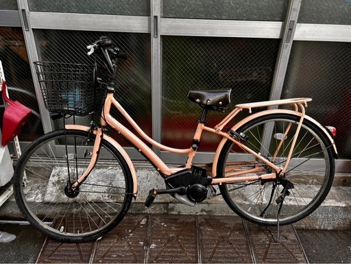 ブリヂストン電動自転車Assista 26インチ　かご、荷台付き