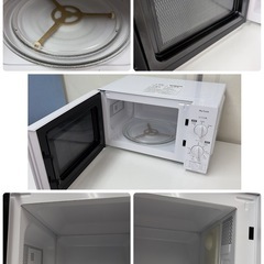 【🐤買取市場 6ヶ月保証】R481 ☀️ TOSHIBA / 東芝 電子レンジ（17L / 60Hz 西日本専用）18年製 MFM-S17A ⭐ 動作確認済 ⭐ クリーニング済の画像