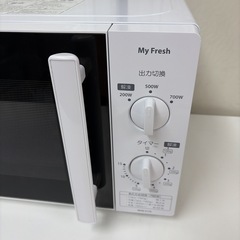 【🐤買取市場 6ヶ月保証】R481 ☀️ TOSHIBA / 東芝 電子レンジ（17L / 60Hz 西日本専用）18年製 MFM-S17A ⭐ 動作確認済 ⭐ クリーニング済の画像