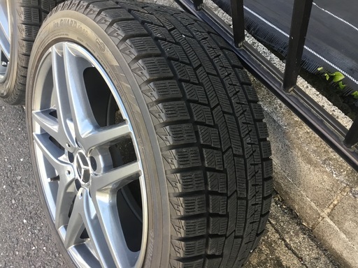 ベンツ　スタッドレスホイールセットとスペンサー