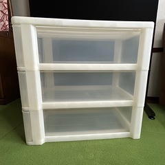 3段衣装ケース　3段収納ケース　3段シェルフ　衣装ケース　収納ケースの画像