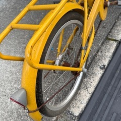 折りたたみ自転車 ジャンク品の画像