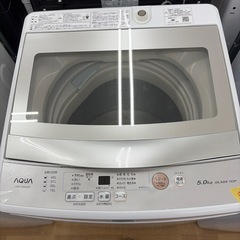 【ドリーム川西店限定】☆ジモティー見たよ♪割引☆アクア　5.0 洗濯機【99560000042550】の画像