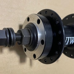 自転車ハブ　シングルスピード　ディスクブレーキの画像