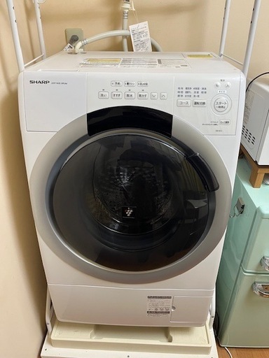 ドラム式洗濯機　ほぼ未使用