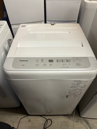 【美品】Panasonic 全自動洗濯機5.0k