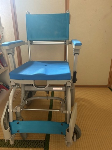 シャワーチェア 介護用風呂椅子 ブルー