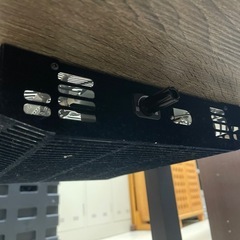 家具調こたつ 天板固定ネジあり ローテーブル コード付き  中古の画像