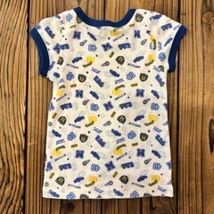 100cm 男の子(ボーイズ)半袖肌着2枚の画像