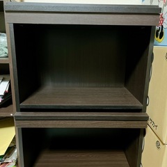 【3月末までの出品】 ニトリ　2段収納棚の画像