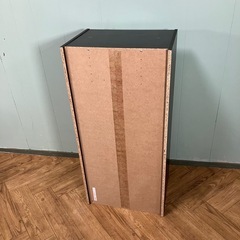 【お安くお譲りします！】3段　収納　カラーボックス　ダークブラウン　収納棚！の画像