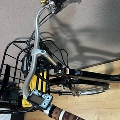 ほぼ新品✨ ヤマハ電動自転車、バッテリー12.3Ah ディズニー限定モデル「PAS Crew」🎀✨の画像