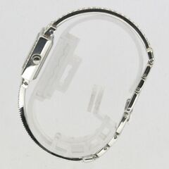 動作品 Salvatore Marra クオーツ式腕時計 SM1004 3針 ラインストーン シェル文字盤 ブレスウォッチ 26年3月電池交換 札幌市 清田区 平岡の画像