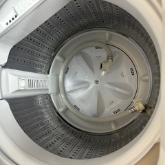 【ほぼ未使用品】ヤマダセレクト 全自動洗濯機 4.5kg YWM-T45LWの画像