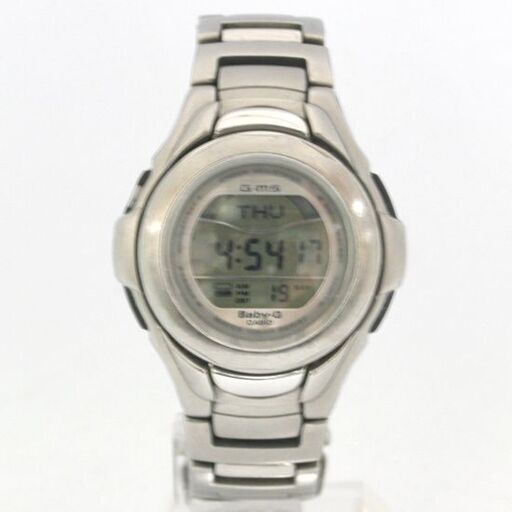 動作品 CASIO Baby-G G-MS クオーツ式腕時計 MSG-120T TITANIUM ワールドタイム テレメモ ストップウォッチ アラーム 札幌市 清田区 平岡