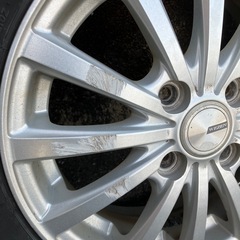 ダイハツ車で使用のアルミホイール ４本セットの画像