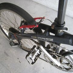【お取引中】２０インチ　折り畳み自転車　２×７段変速の画像